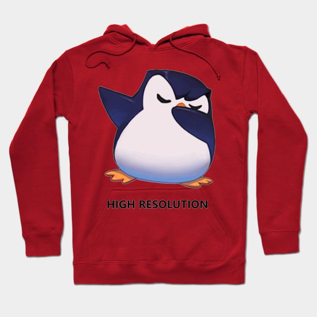 8K Penguin Dab Hoodie by KaniaAbbi